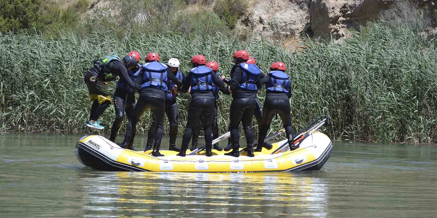 Rafting tramo Tamayo